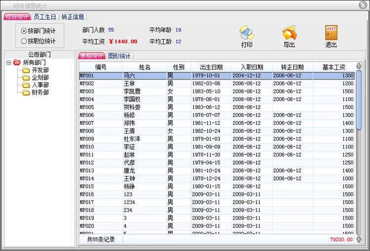 Personal Enterprise Archive Management System Mitarbeiter Schulungsmaterial Gehaltsblatt Personalstatistik Software(图10)